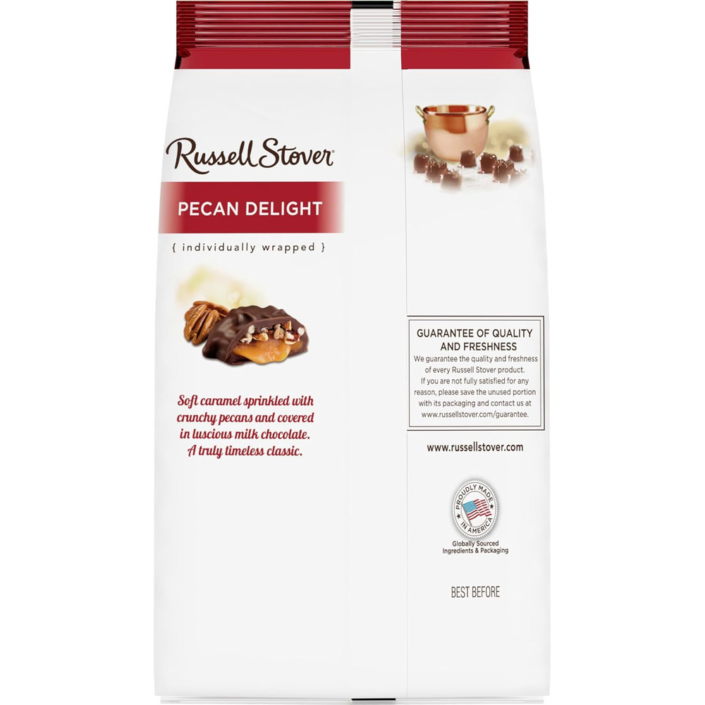 Milk Chocolate Pecan Delight Candy Gift Bag, 5.4 Oz.