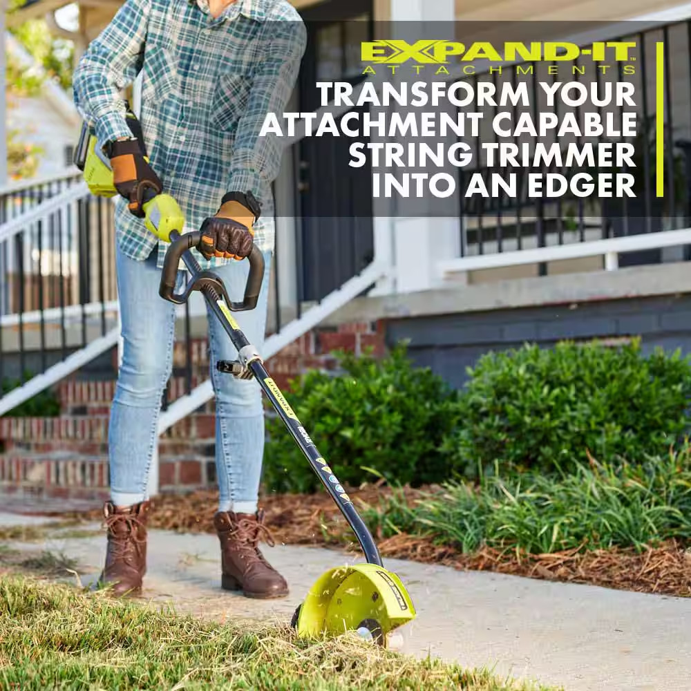 ONE+ HP 18V Brushless 15 In. Attachment Capable String Trimmer and Edger Attachm