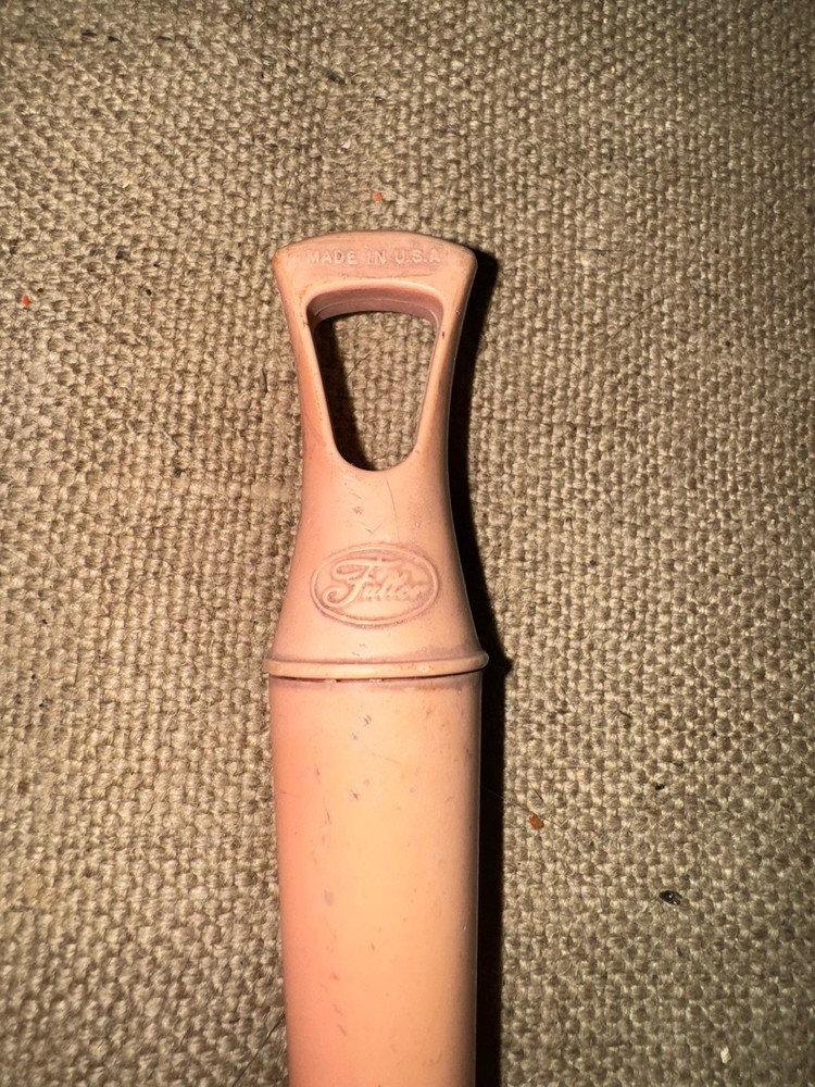 Vintage Pink Handle Fuller Brush 12”