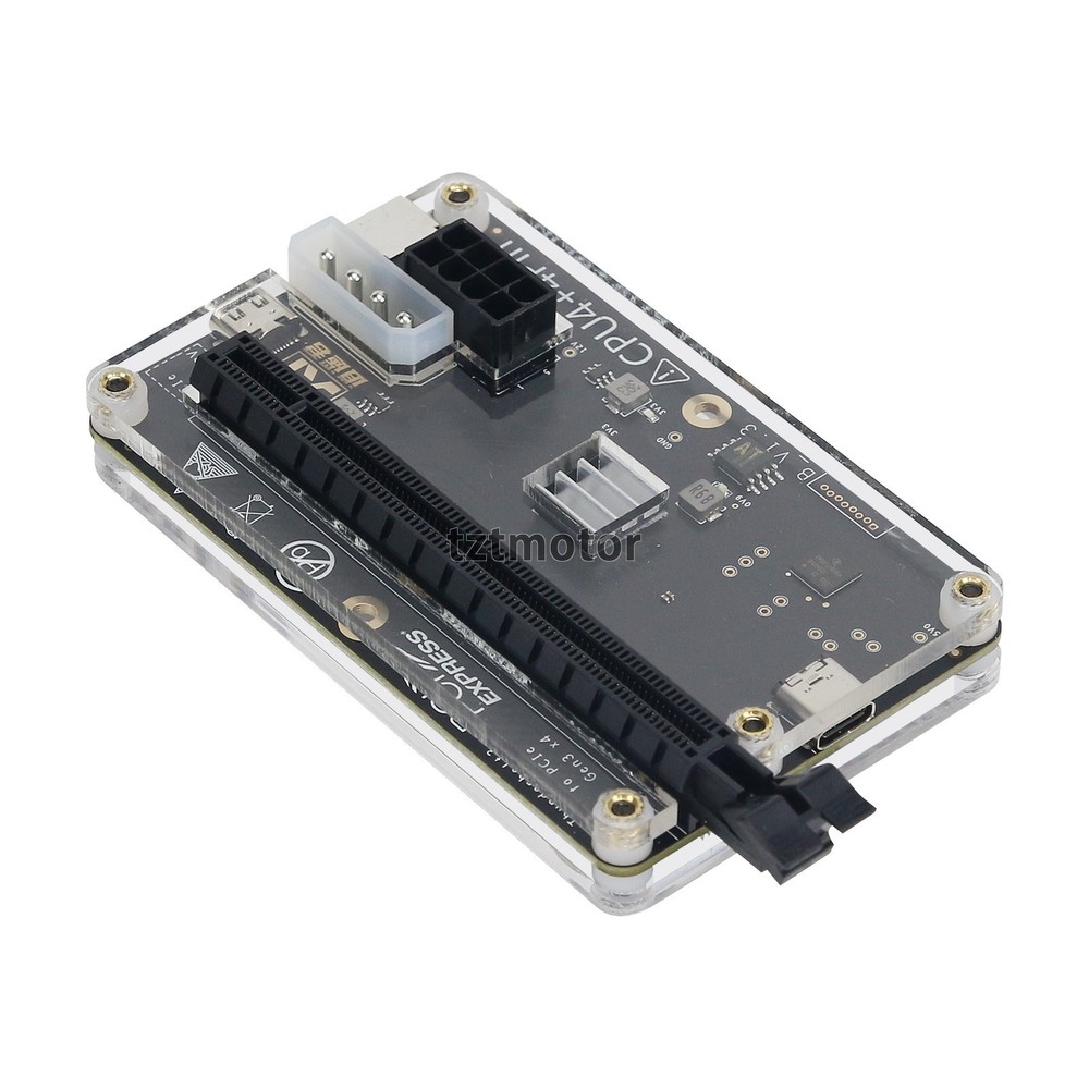 External Graphics Card External GPU Dock+USB4 Data Cable 60cm for Thunderbolt 4