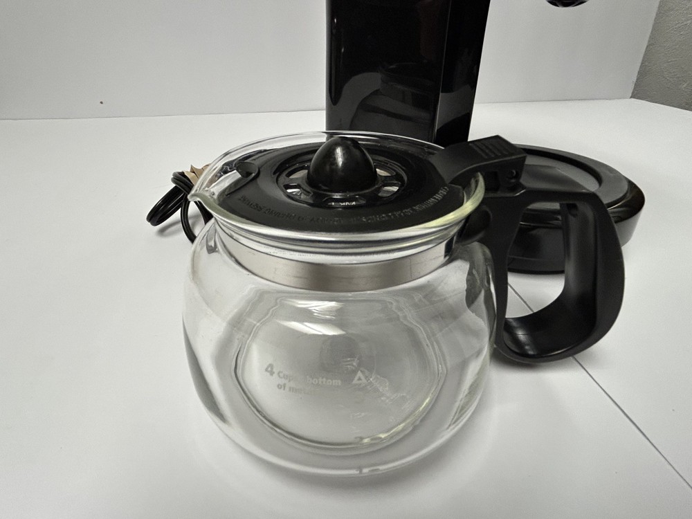 Cuisinart 4-Cup Coffee Maker DCC-450BK – Includes Reusable Filter & Glass Carafe