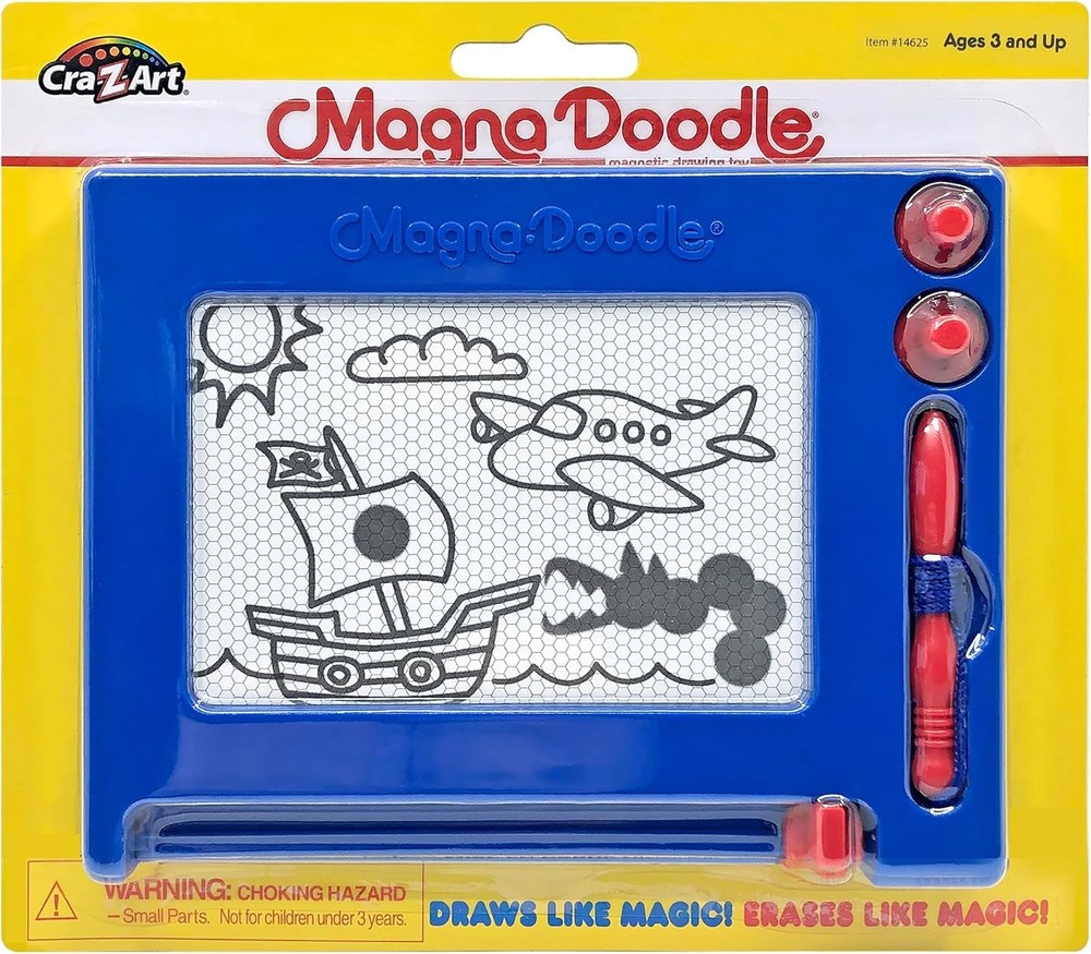 CRA-Z-Art Mini Magna Doodle Magnetic Ding Board, Creative Learning Toy,