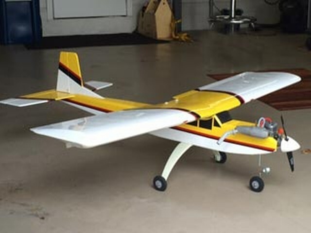 Advanced Trainer II 55" WS RC Radio Control Airplane Printed Plans Templates