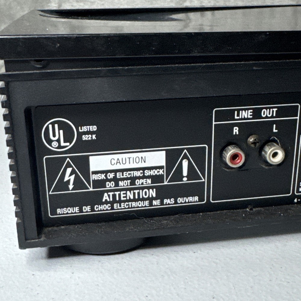 Sony CDP-570 Single Disc CD Player (tested) - Read