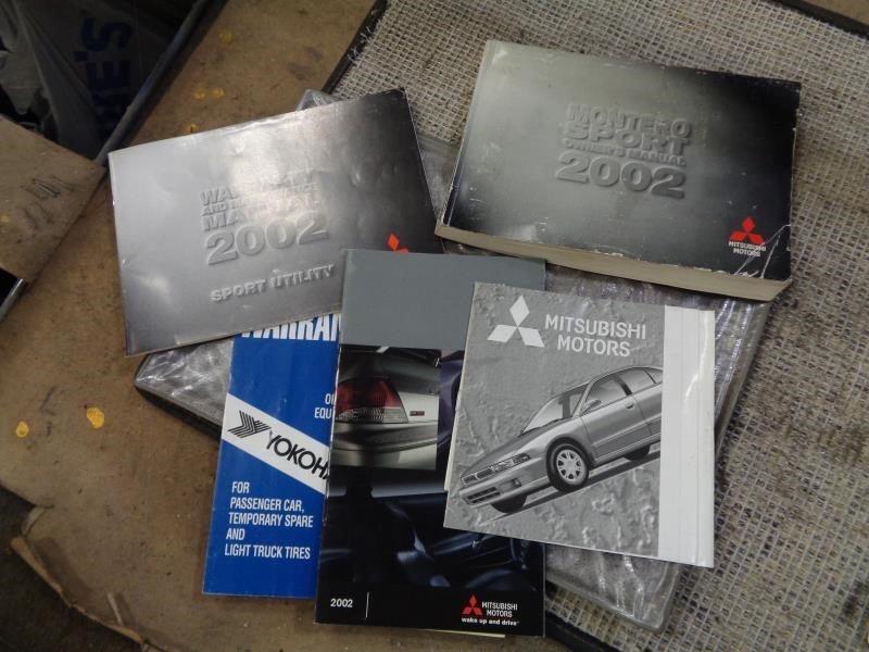 MONTEROSP 2002 Owners Manual 1625100