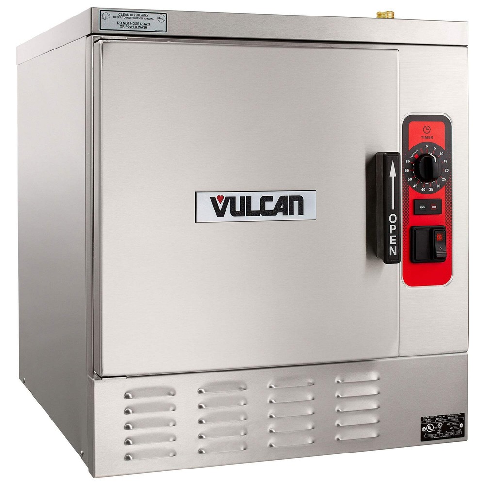 Vulcan 5 Pan Electric Countertop Convection Steamer, Basic Controls, 208V, 15 kW