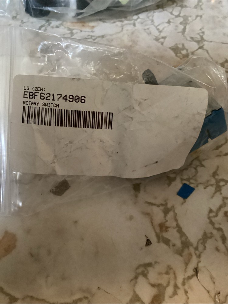 EBF62174906 EBF62174901 LG Range Infinite Switch NEW OEM