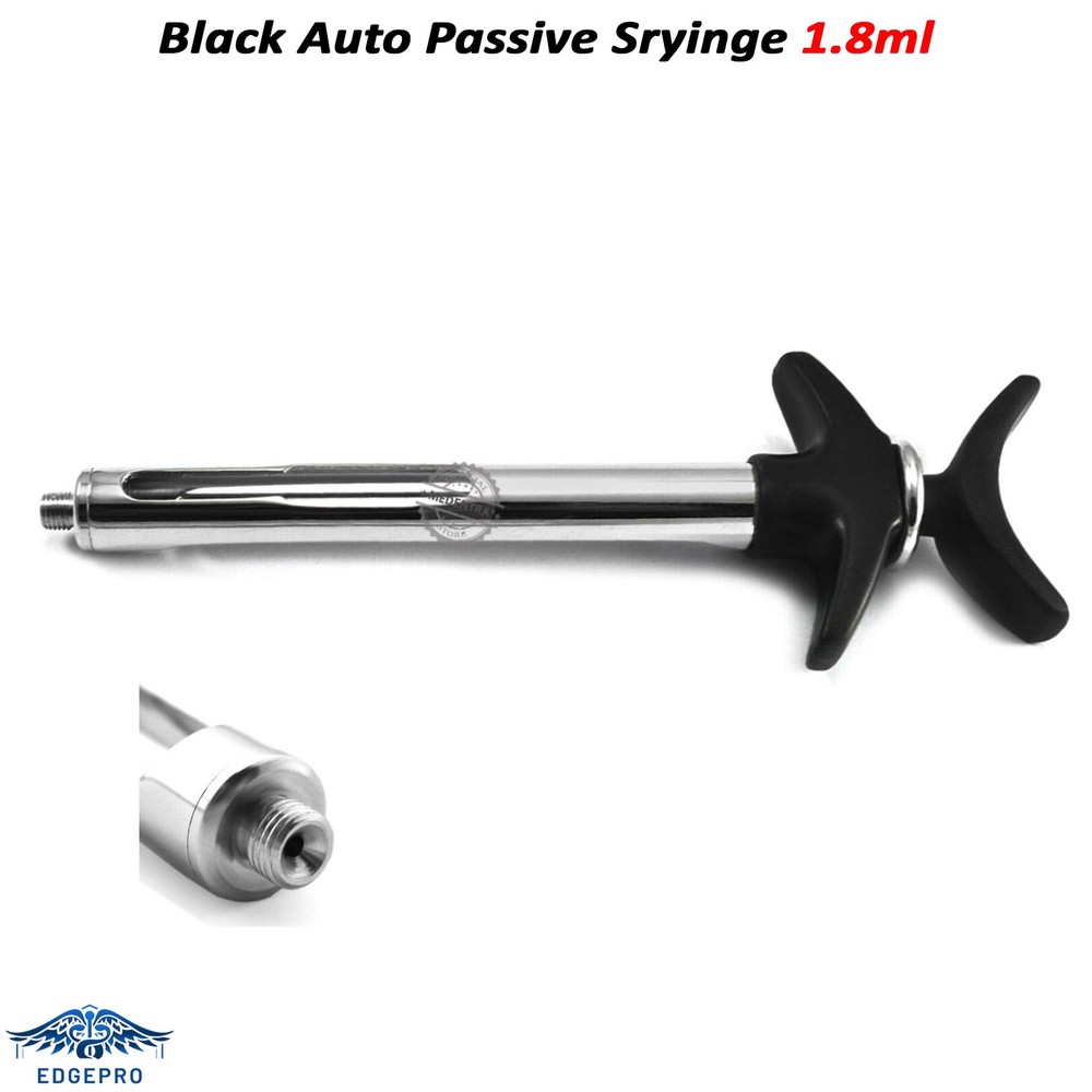 Dental Auto Passive Syringe 1.8ml Anesthetic Precise Self Aspirating Lab Tools