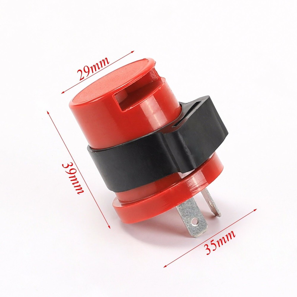 12V Red Turn Signal Beeper Buzzer Flasher Motorcycle Indicator Relay