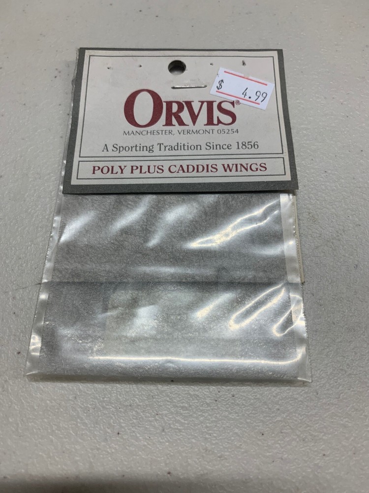 Orvis Poly Plus Spinner Caddis Wings Light Grey