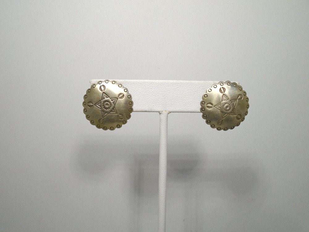 Native American Stamped Earrings