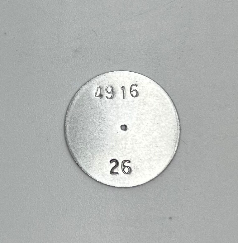 TeeJet Flow Regulator Orifice Plate - CP4916-26