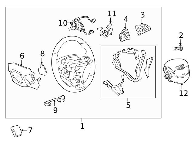 Genuine GM Cruise Switch 13536973