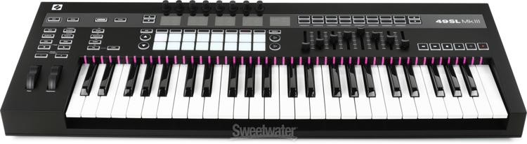 Novation 49SL MkIII 49-key Keyboard Controller with Sequencer