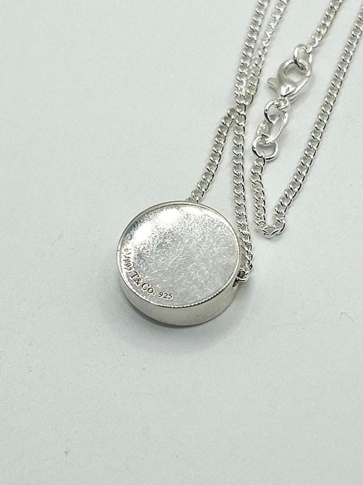 Tiffany & Co. Concave Circle Necklace 925