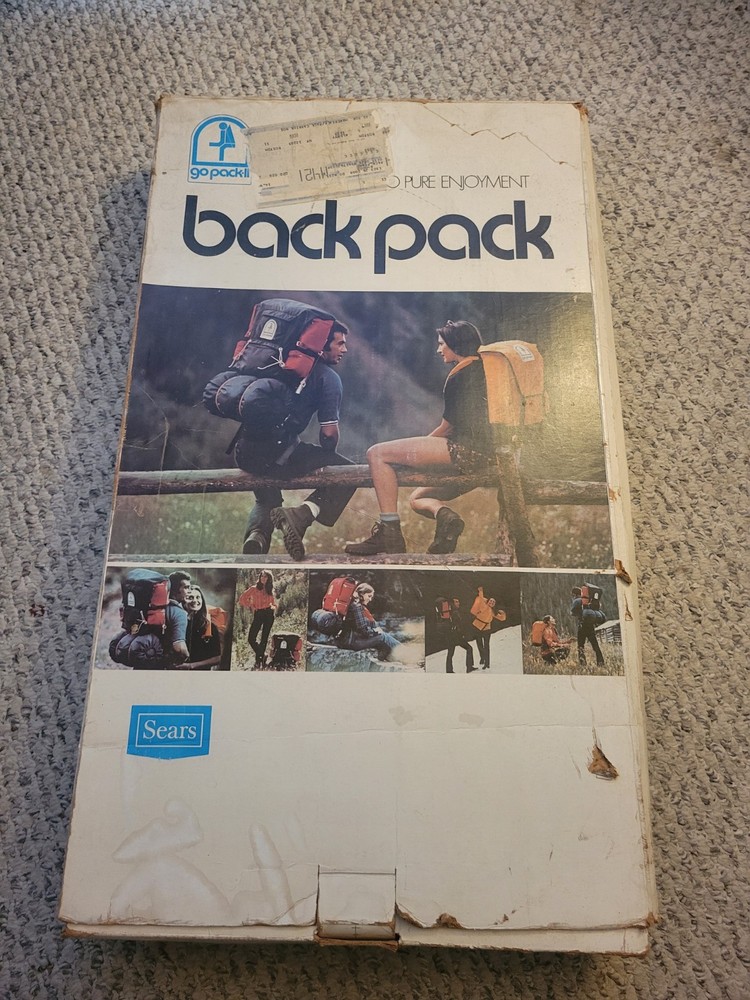 Vintage Sears Go Pack-ll External Frame Backpack