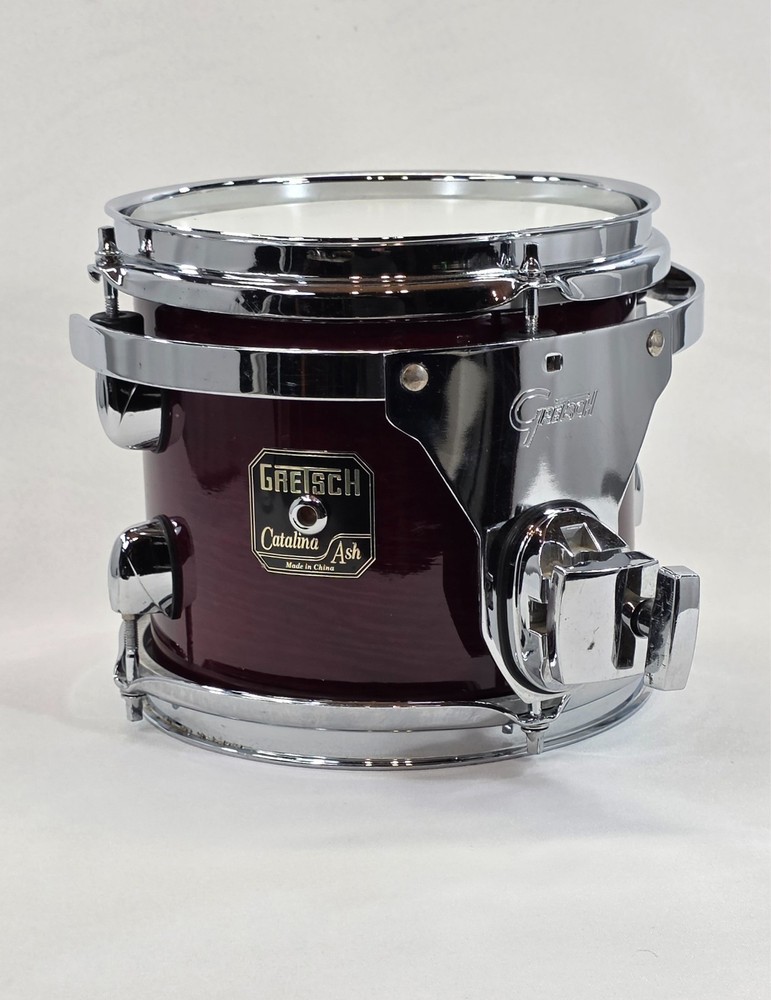 Gretsch Catalina Ash 8" Tom -Red Lacquer Finish
