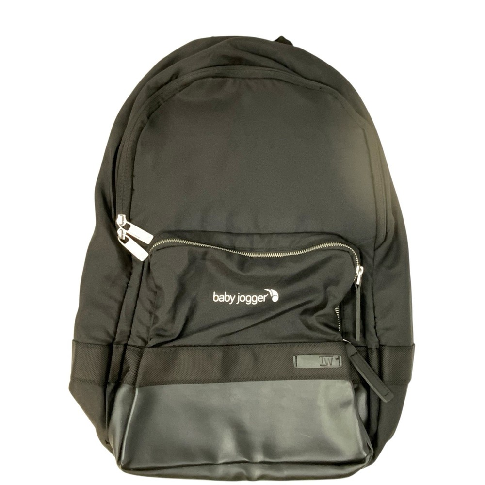 Baby Jogger Black Backpack Travel Multi-pocket Organizer Stroller