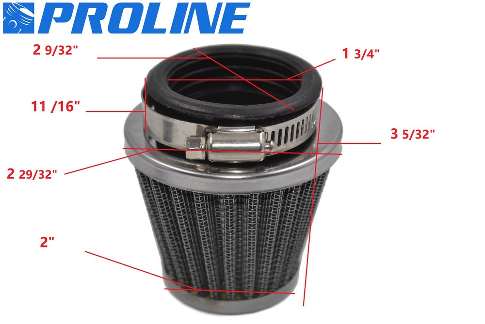 Proline® High Flow Velocity Stack Air Filter For Stihl Husqvarna Echo Chainsaw