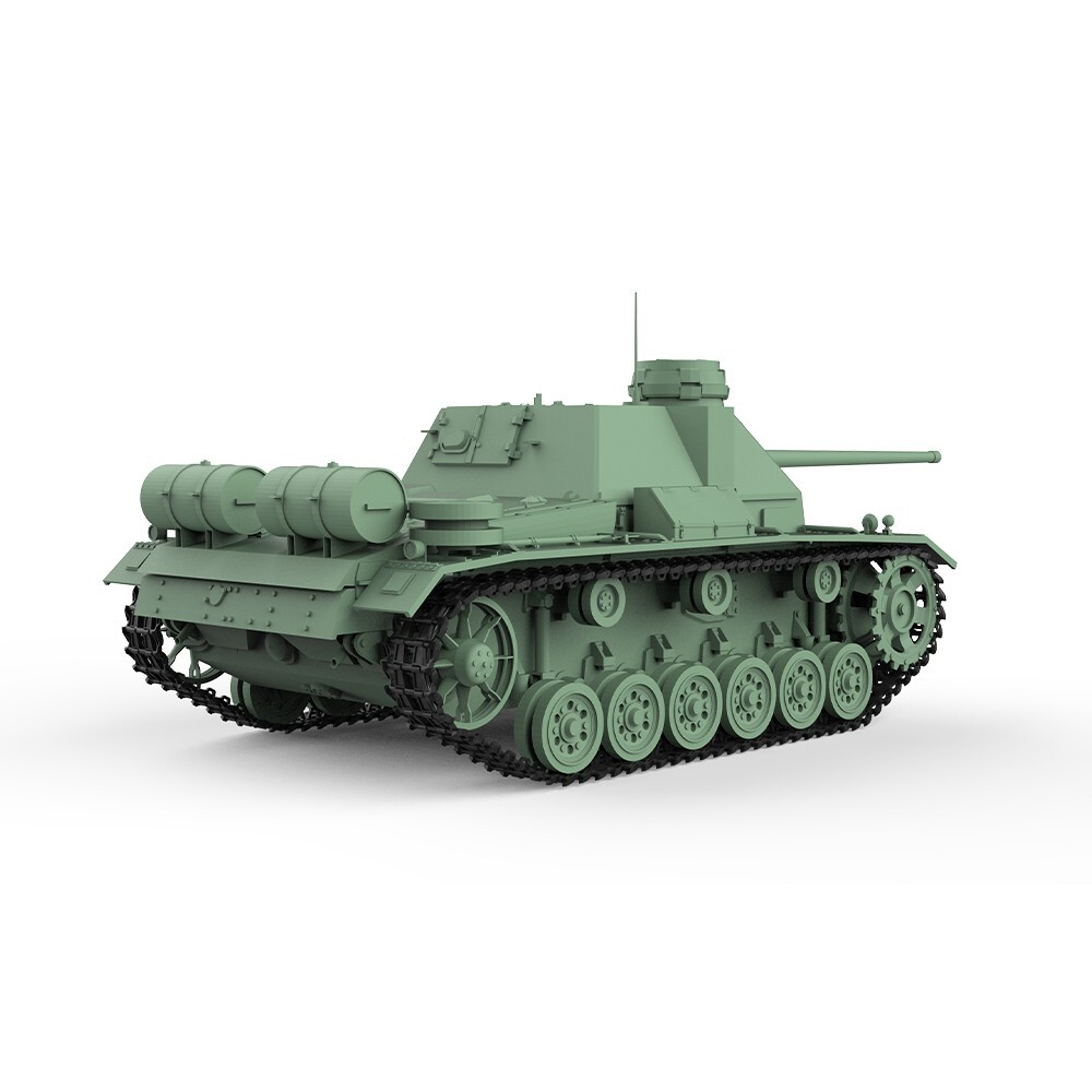 LaoYao 1:24 Soviet SU-85I Tank Destroyer