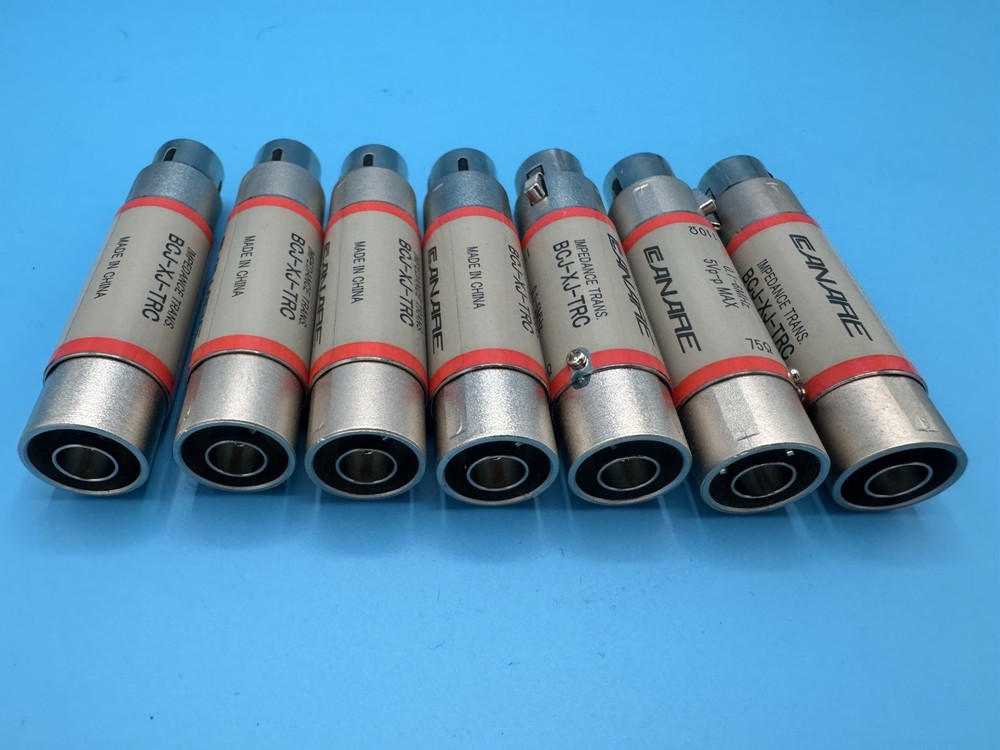 Lot of 7 Digital Audio Impedance Transformers