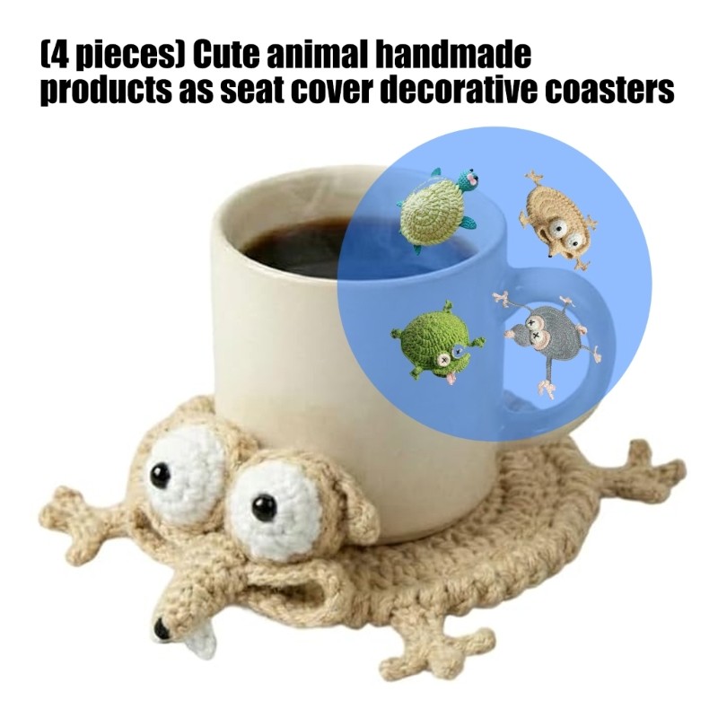 Flexible Polyester Cup Mat Thermal Protections Pad For Tables Counters Desks