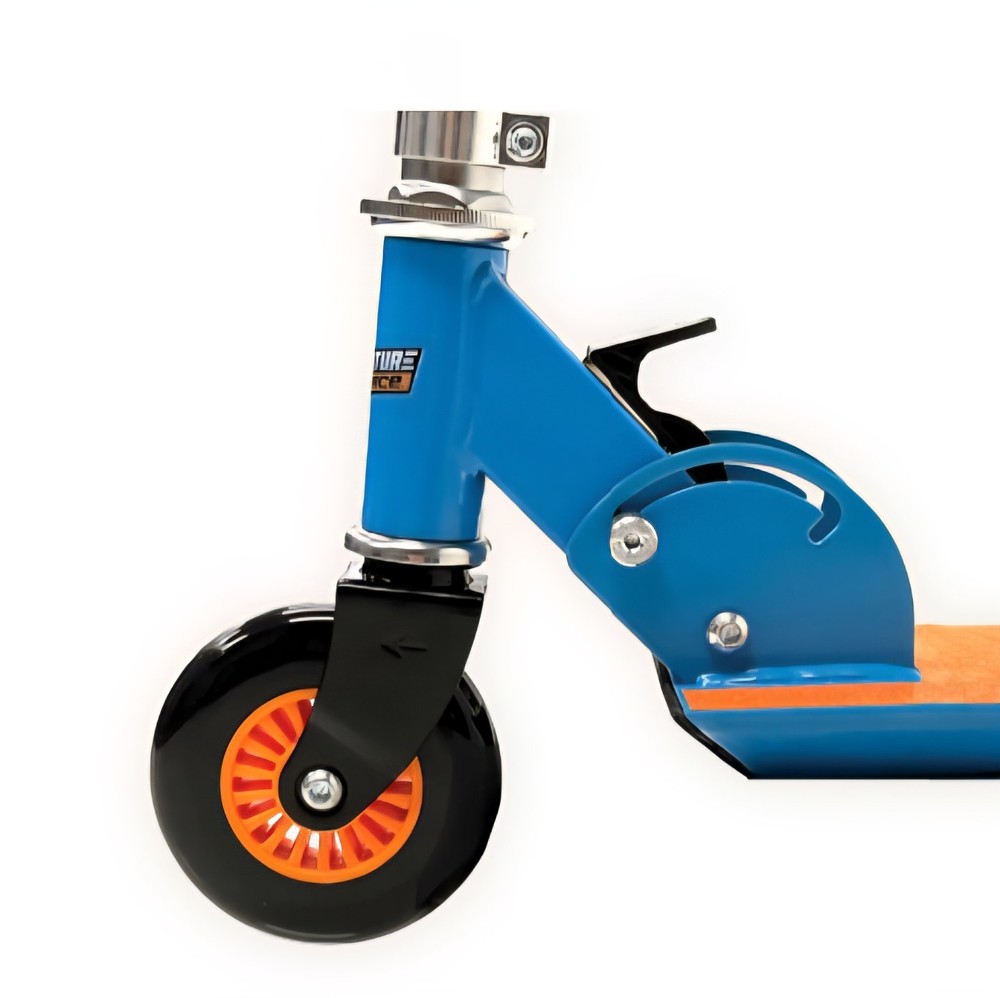 Adventure Force Folding Scooter Blue Orange Max Weight 110