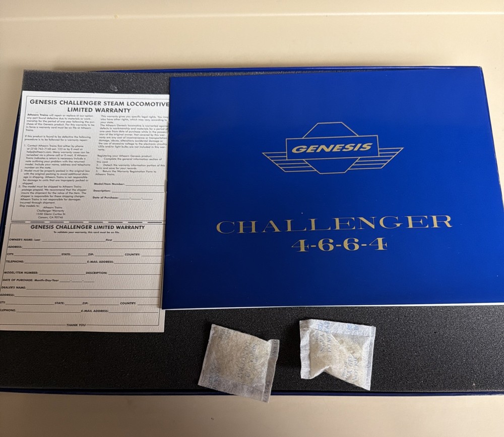 John Deere Train Engine Athearn Genesis Challenger 4-6-6-4 New in Box