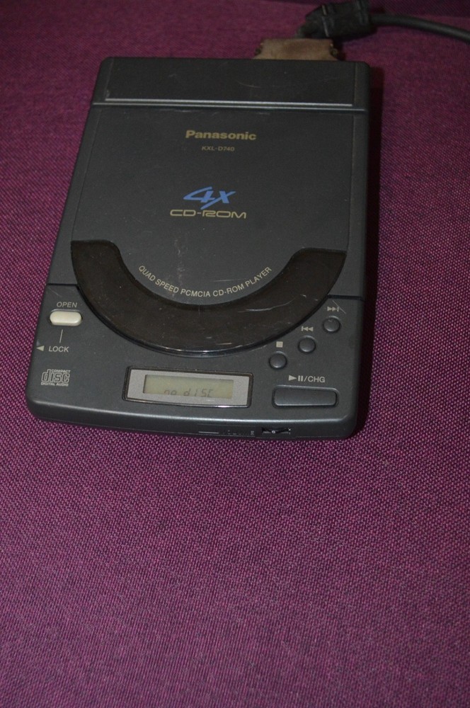 Panasonic KXL-D740 Quad Speed PCMCIA CD-ROM Player *Untested* W6