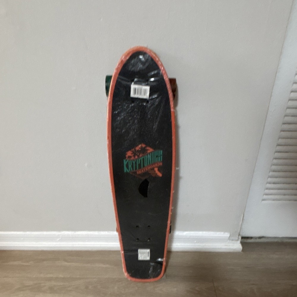 Kryptonics 30" Cruiser Complete Skateboard Multicolor Cruiser Deck Art Theme