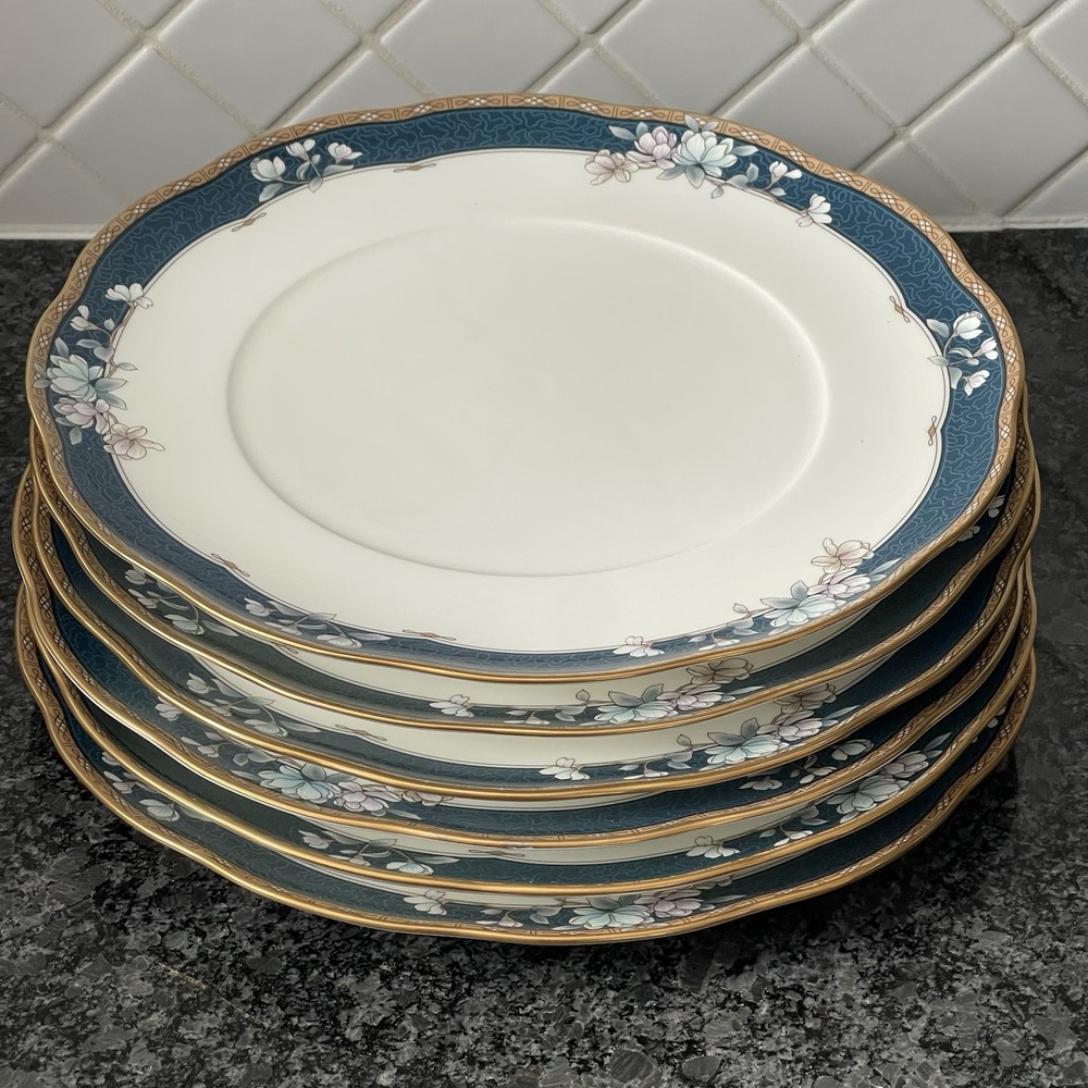 Noritake Sandhurst 6 Dinner Plates 10 5/8"