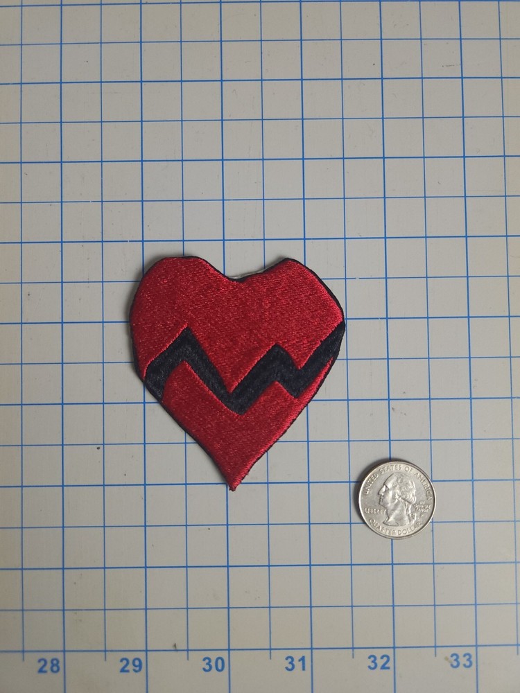 808s & Heartbreak Heart Iron On Patch