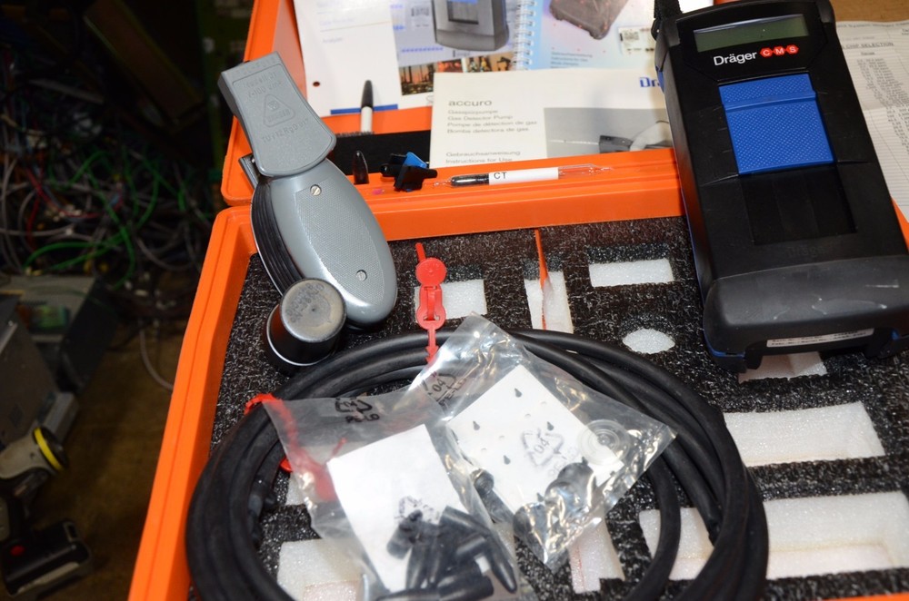 Drager CMS Permissible Gas Analyzer Kit With Accessories