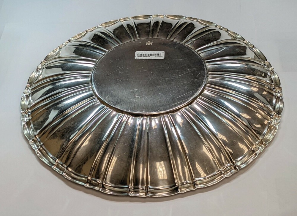 Reed & Barton Sterling Silver Dish 15 1/8" Diameter