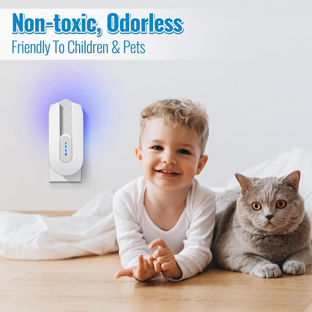 20 Pack Flying Insect Trap Refill Compatible with Bugmd No Buzz Zone Bug Trapper