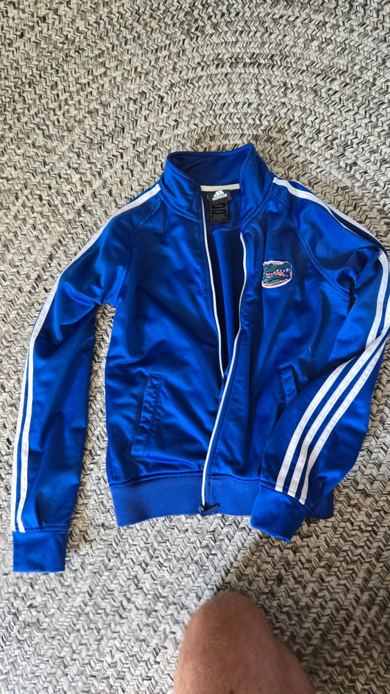 Adidas Blue Track Jacket Small Men