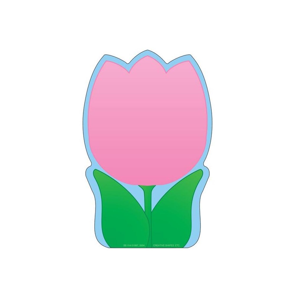Creative Shapes Notepad Tulip Large