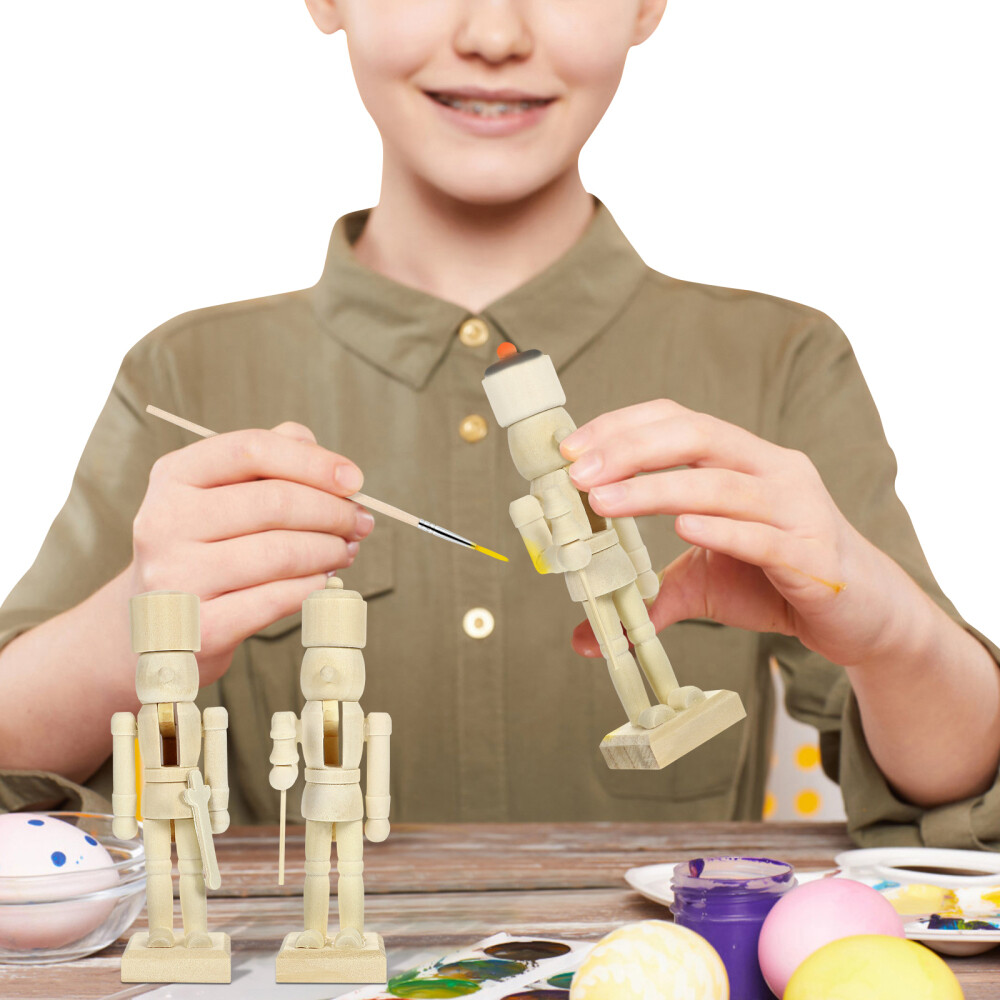 Nutcracker Christmas Decoration Wooden Nutcracker Ornament Nutcracker Figures