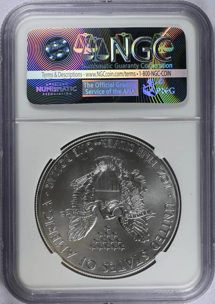 2015 Bullion Silver Eagles NGC MS-69