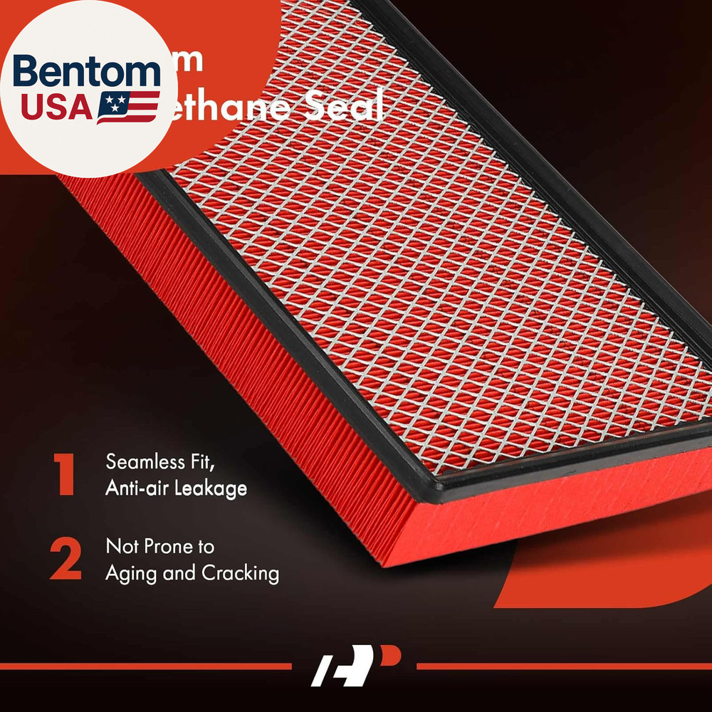 High-Performance, Pre-Oiled Engine Air Filter Compatible with Dodge Models - Ram