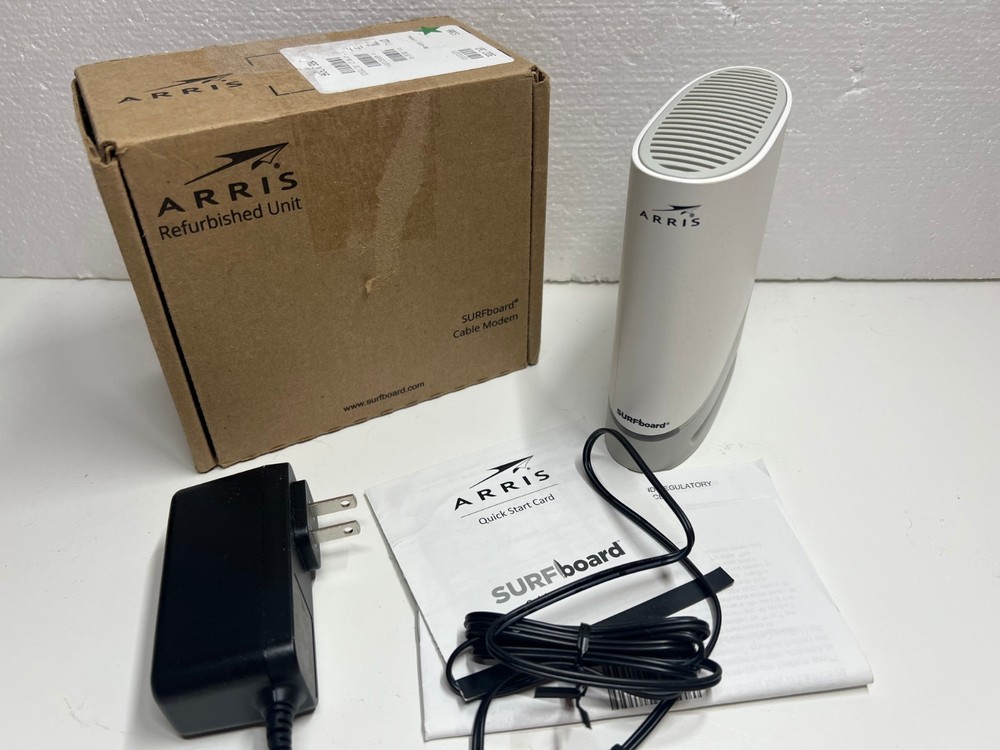ARRIS S33-RB - Cable Modem DOCSIS 3.1 for Comcast Xfinity, Spectrum Refurbished