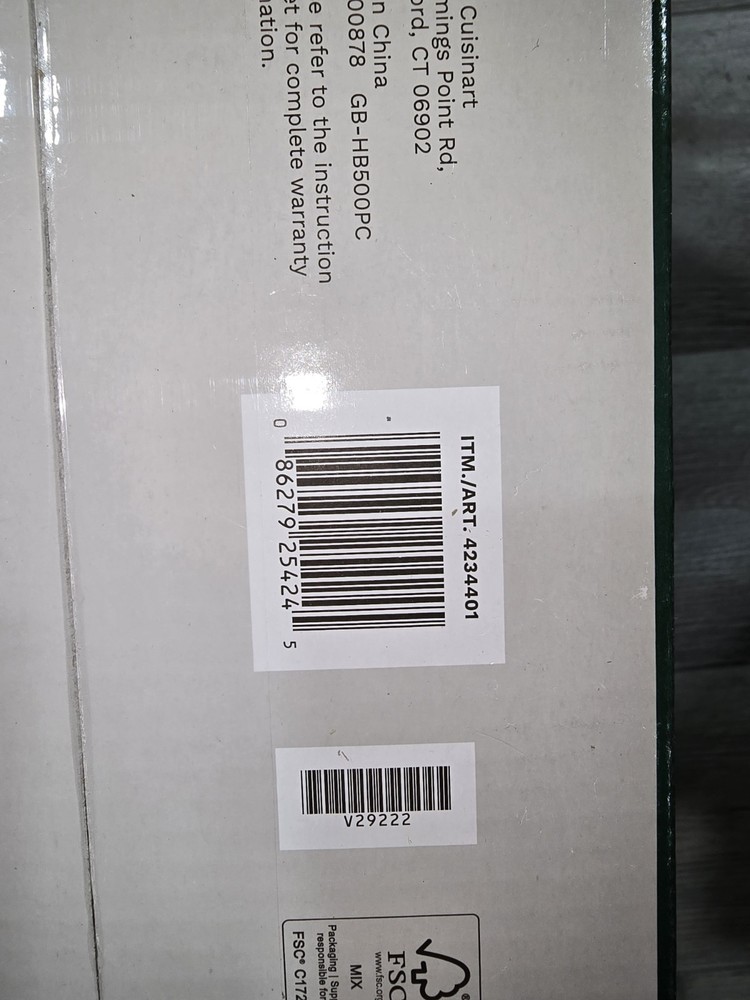 Cuisinart Power Blend Immersion Blender New Open Box