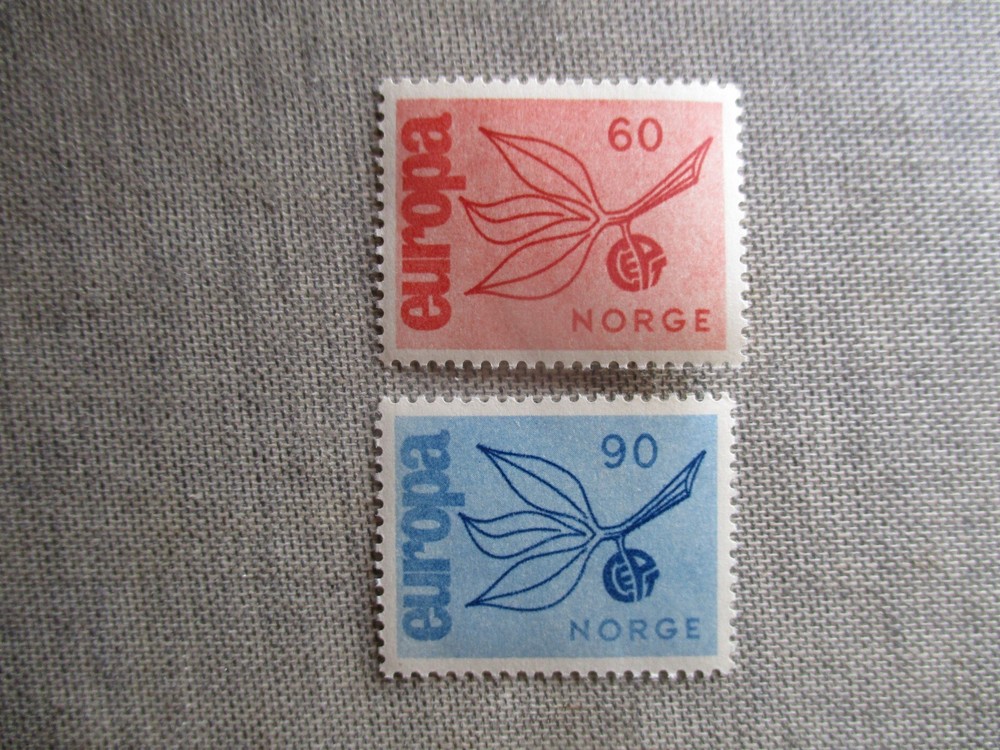 Norway,Scott# 475-476,MNH
