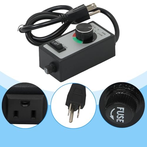 Replacement for Router Fan Electric Motor Rheostat Variable Speed Controller