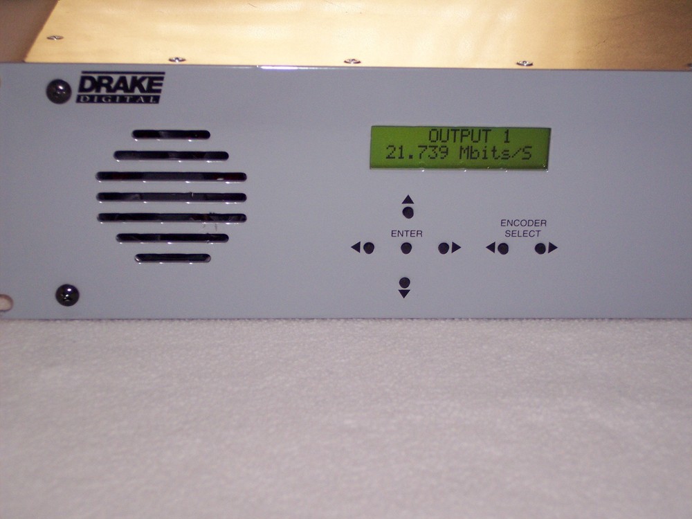Drake Digital Encoder Host EH244 IP QAM with 4x SDE24 and ASI modules