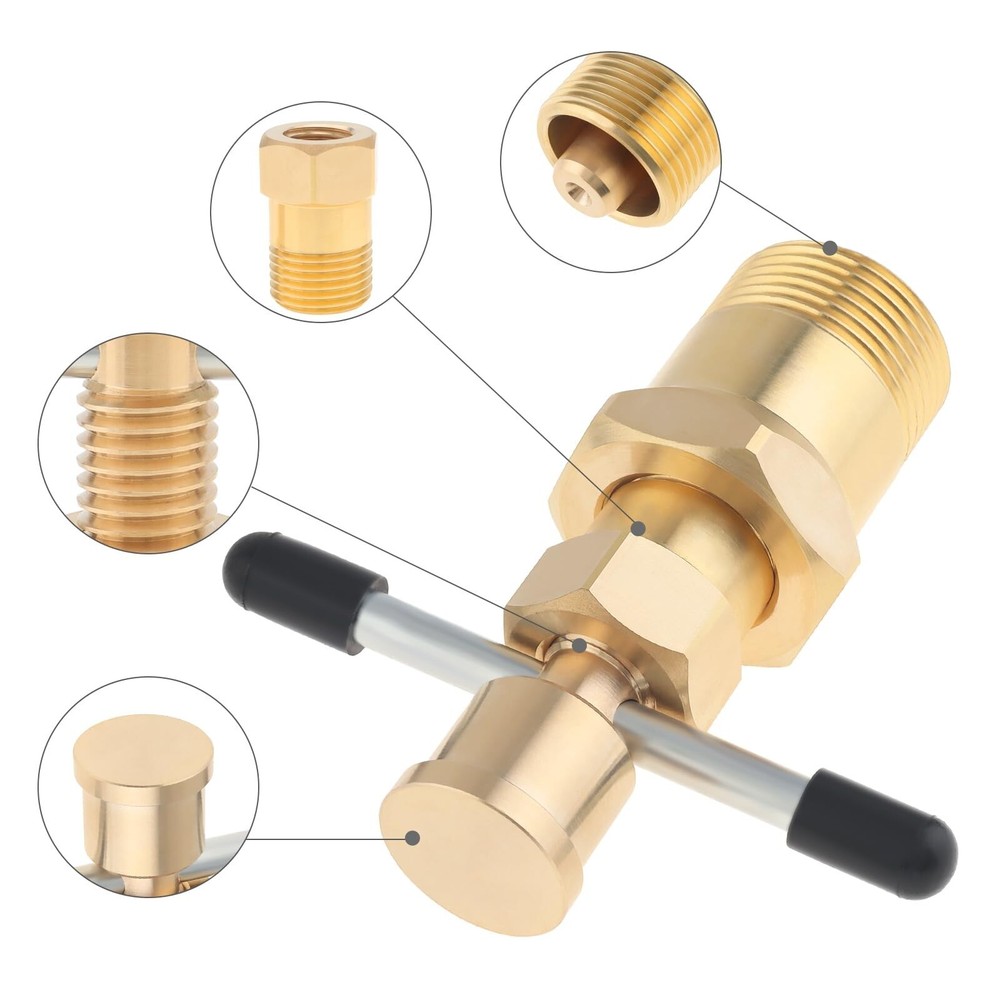 NPT 1/2 NPT 3/4 Upgraded Ferrule Puller, Compression Ring Olive Ring Removal ...