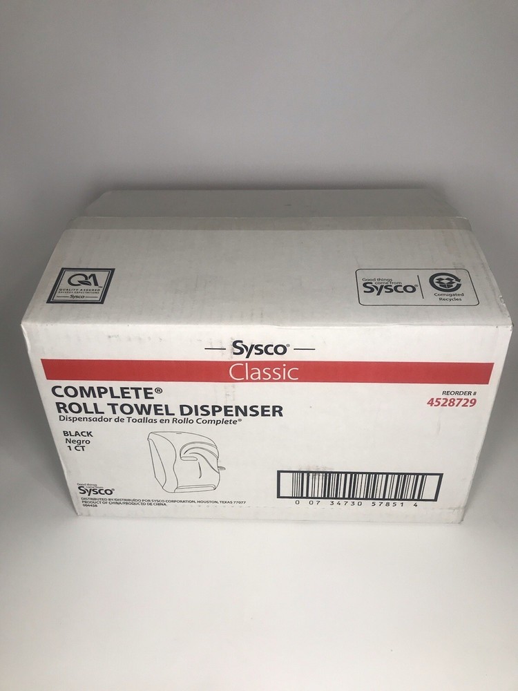 Sysco Classic Complete Roll Towel Dispenser NEW!