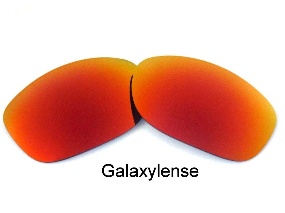 Galaxy Replacement Lenses For Oakley Pit Bull Sunglasses Fire Red Polarized