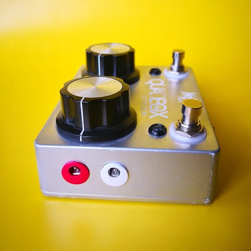 Nose Westminster Effects QuadBox x4 Expression Pedal BIG Knobs Desktop