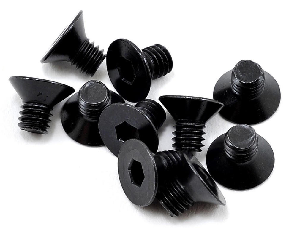 Tekno RC 4x6mm Flat Head Screw (10) [TKR1341]